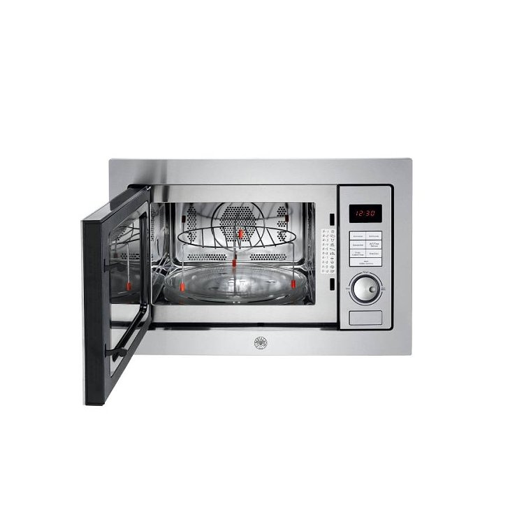 BERTAZZONI F45 7 PRO MW S X Εντοιχιζόμενος Φούρνος Μικροκυμάτων 25lt Inox