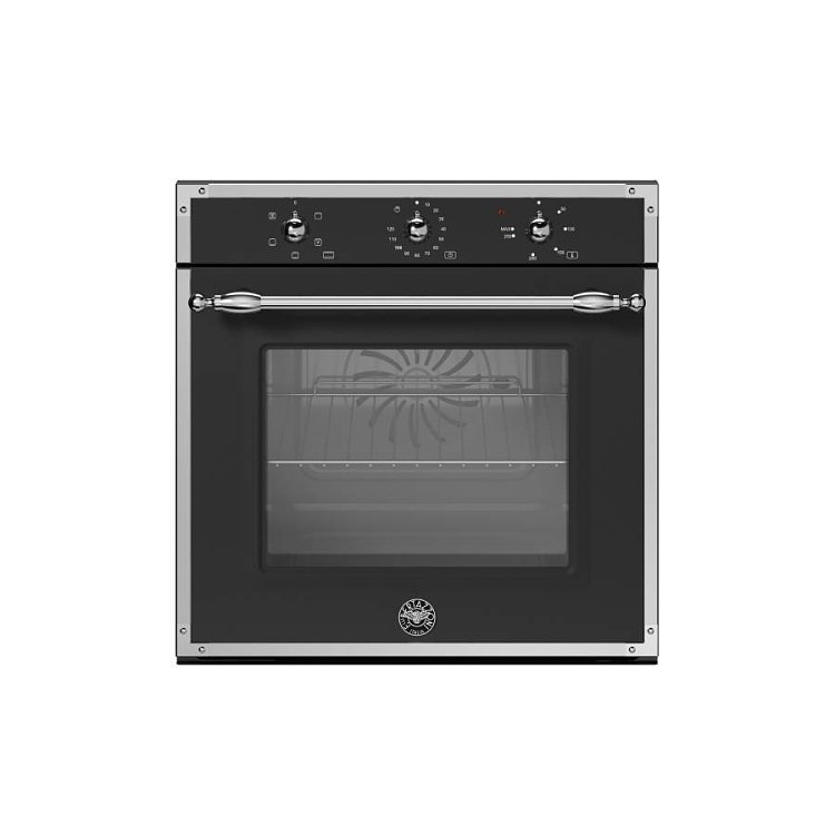BERTAZZONI F60 5 HER E K NE Φούρνος Άνω-Κάτω Πάγκου 80lt Μαύρο