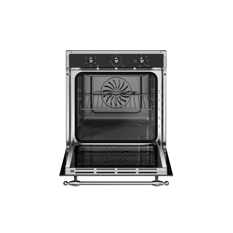 BERTAZZONI F60 5 HER E K NE Φούρνος Άνω-Κάτω Πάγκου 80lt Μαύρο