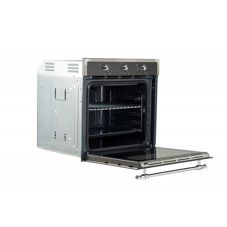 BERTAZZONI F60 5 HER E K NE Φούρνος Άνω-Κάτω Πάγκου 80lt Μαύρο