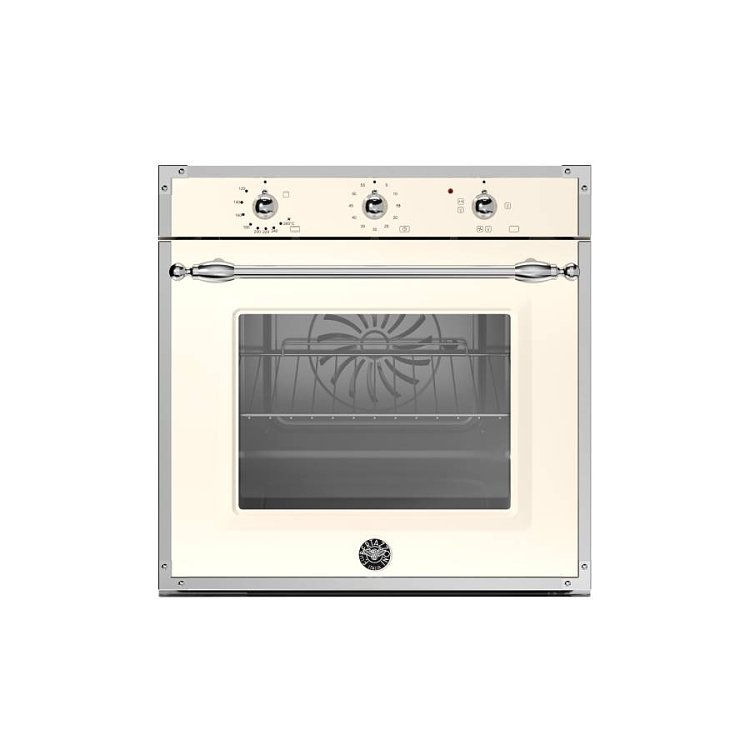 BERTAZZONI F60 5 HER G K AX LPG Φούρνος Υγραερίου Άνω-Κάτω Πάγκου 76lt Μπεζ