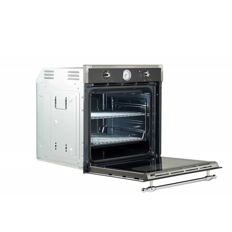 BERTAZZONI F60 9 HER E K T NE Φούρνος Άνω-Κάτω Πάγκου 80lt Μαύρο