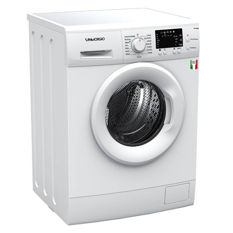 SanGiorgio F710L Πλυντήριο Ρούχων Λευκό 7kg