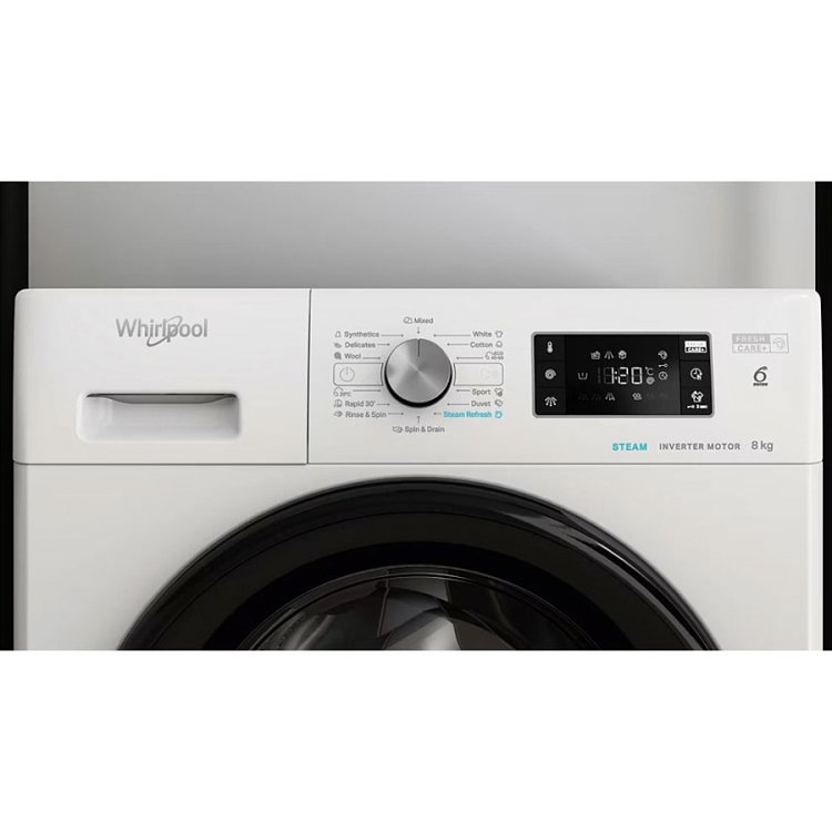 Whirlpool FFB 8469 BV EE Πλυντήριο Ρούχων Λευκό 8kg