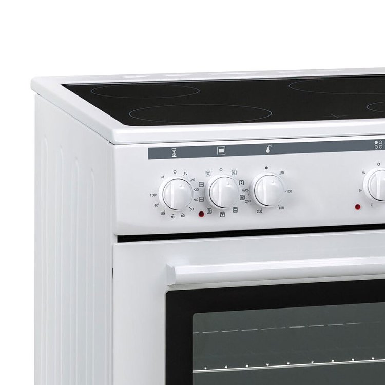 FINLUX FLCM 6000A Κεραμική Κουζίνα 60cm Λευκό