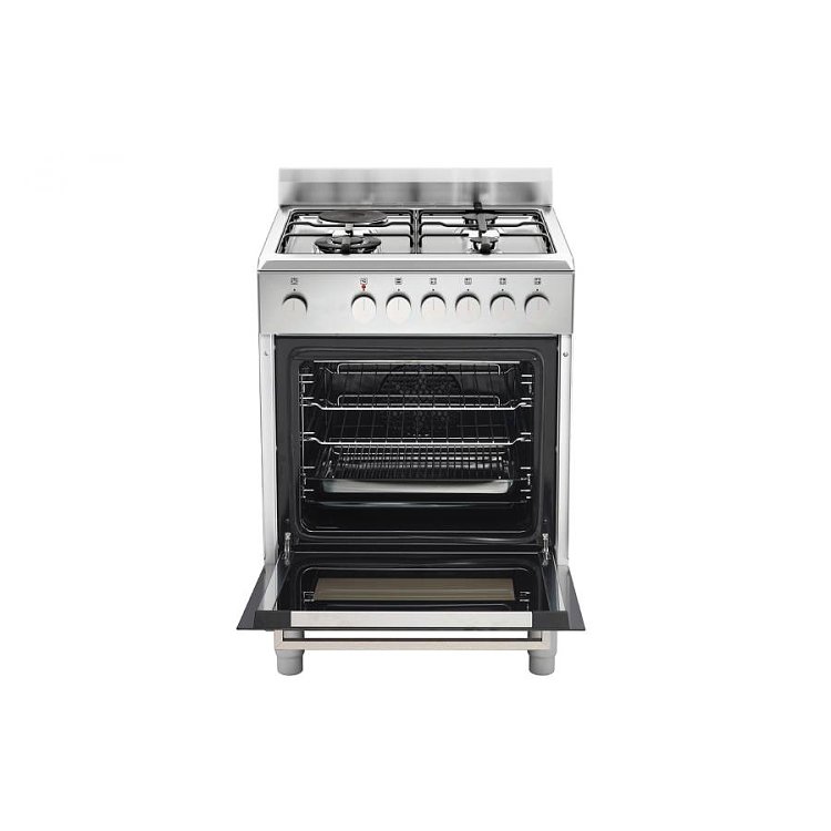 LA GERMANIA FTR6631EXT LPG Κουζίνα Μικτή Υγραερίου 60cm Inox