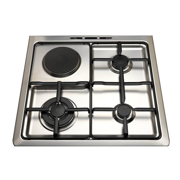 LA GERMANIA FTR6631EXT LPG Κουζίνα Μικτή Υγραερίου 60cm Inox
