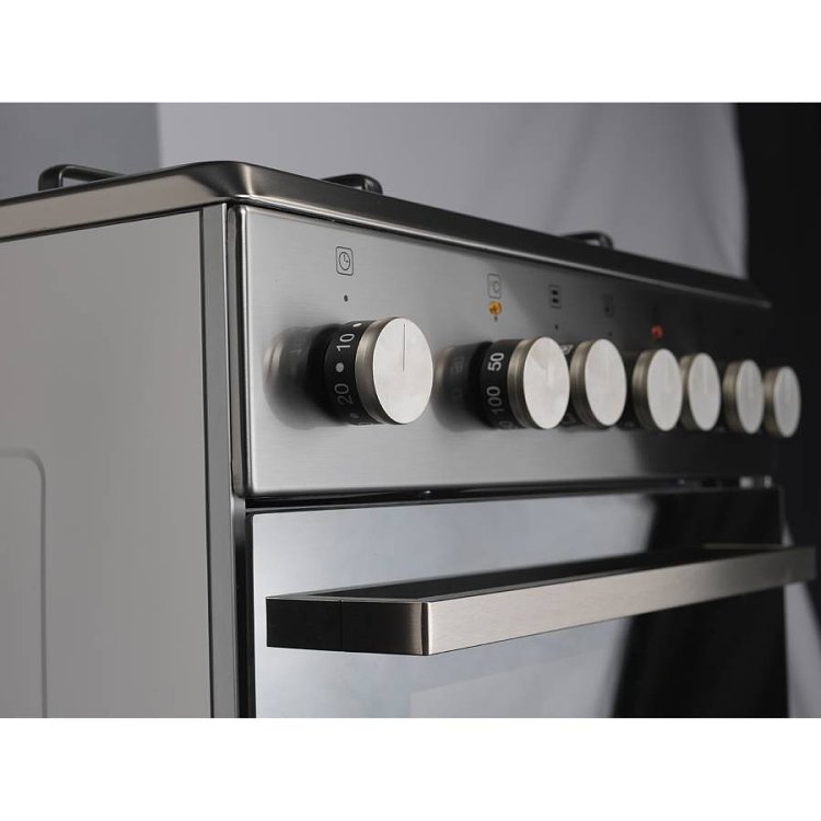 LA GERMANIA FTR6631EXT LPG Κουζίνα Μικτή Υγραερίου 60cm Inox