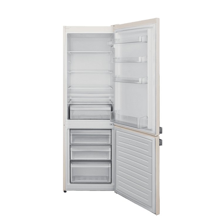 Finlux FXCA 31320 BEE Ψυγειοκαταψύκτης Retro Μπεζ 170x54x59.5