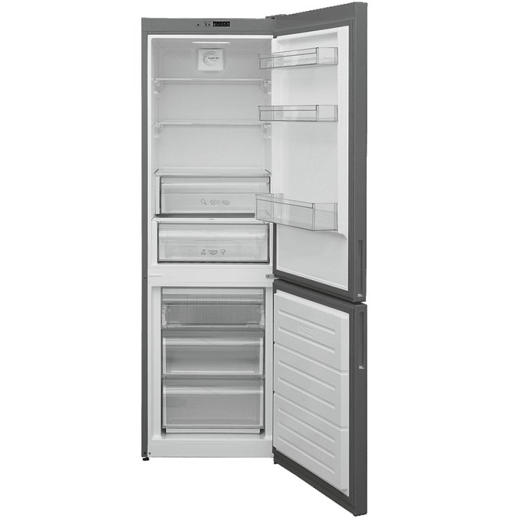 Finlux FXCA 3740CE IX Ψυγειοκαταψύκτης Inox 186x59.5x65