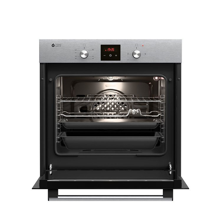 THERMOGATZ TGS 3311 IX Φούρνος άνω Πάγκου Αερίου 54lt Inox 04.405.119