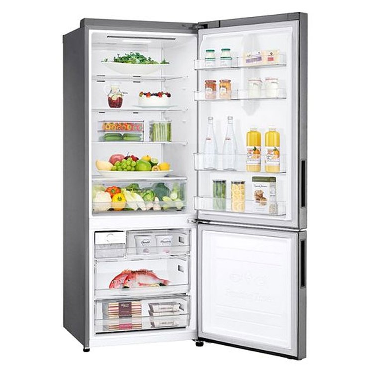 LG GBB566PZHMN Ψυγειοκαταψύκτης Inox 185x70x70
