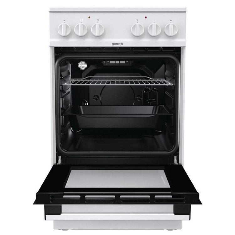 GORENJE GEC5A61WG Κεραμική Κουζίνα 50cm Λευκό (4 Έτη Εγγύηση)