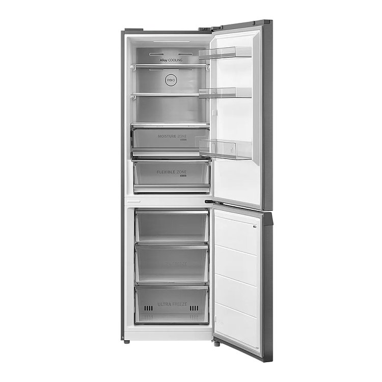 Toshiba GR-RB449WE-PMJ(06) Ψυγειοκαταψύκτης Inox 185x60x66