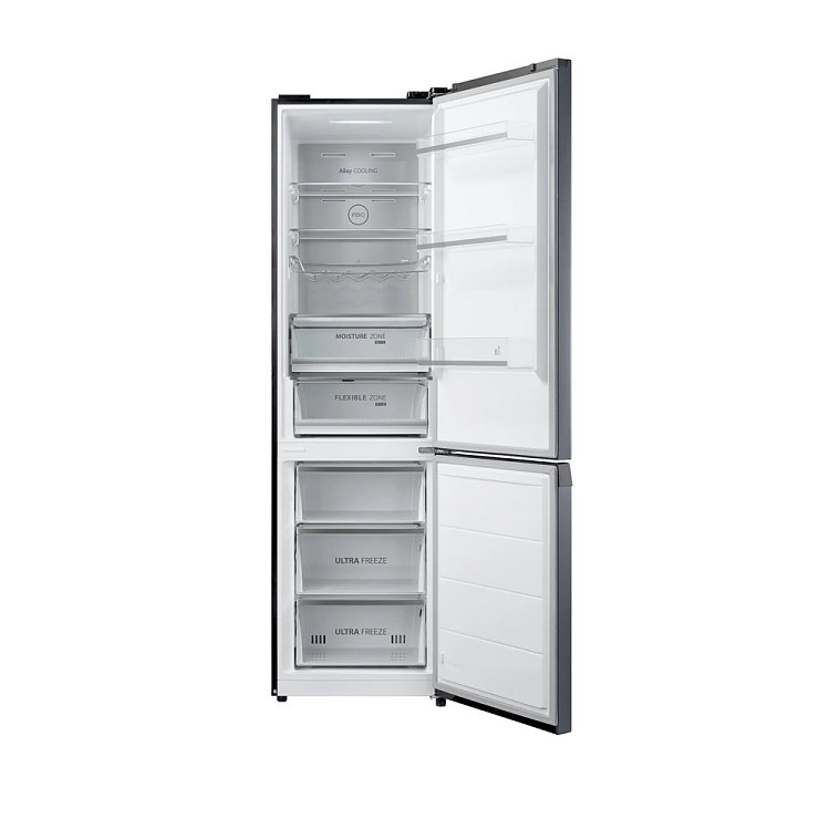 Toshiba GR-RB500WE-PMJ(06) Ψυγειοκαταψύκτης Μαύρο Inox 201x59.5x66