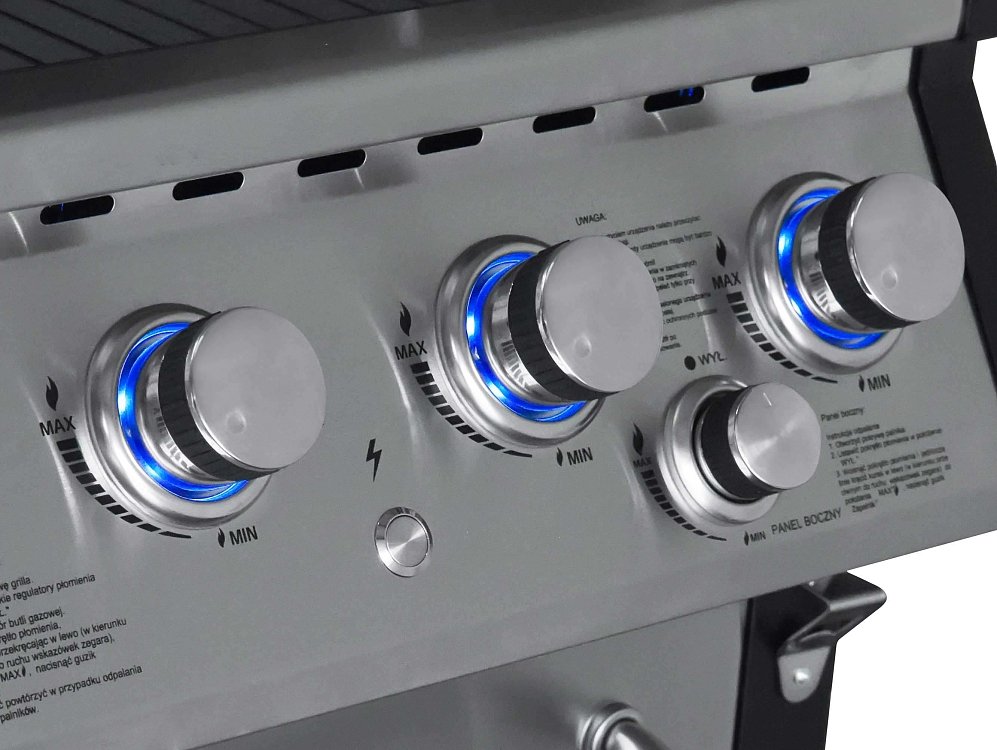 THERMOGATZ GS Grill Superior 3+1 Barbeque Υγραερίου Inox 03.313.330