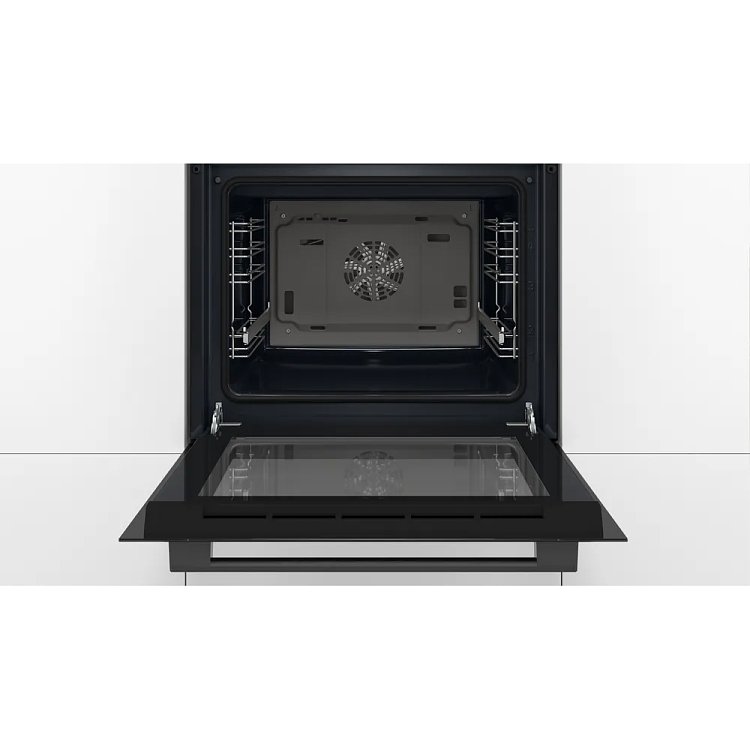 Bosch HBF134EB2 Εντοιχιζόμενος Φούρνος Άνω και Κάτω Πάγκου 66lt Μαύρο