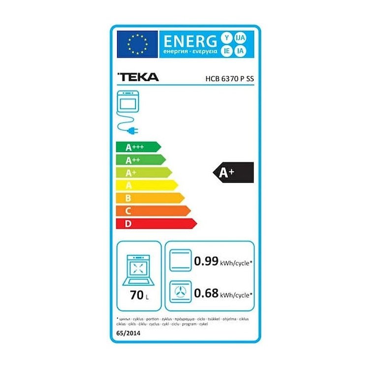 Σετ TEKA  HCB 6370 P SS E00 & IBC 64110SSM BK Φούρνος & Επαγωγική Εστία