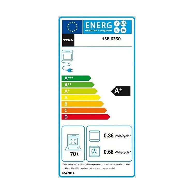 Σετ TEKA HSB 6350 FBK & TBC 64010 TTC Φούρνος & Κεραμική Εστία