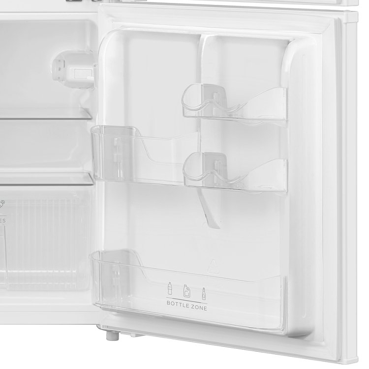 KUMTEL HTMF-90EW Ψυγείο Δίπορτο Λευκό 85x47x50.5