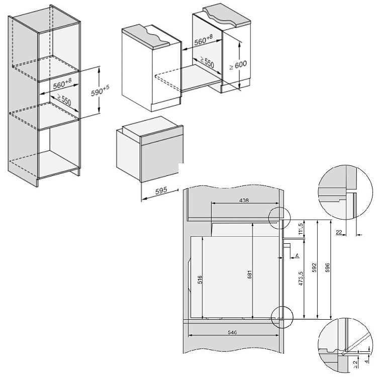MIELE H 7260 BP Φούρνος άνω Πάγκου 76lt Μαύρο