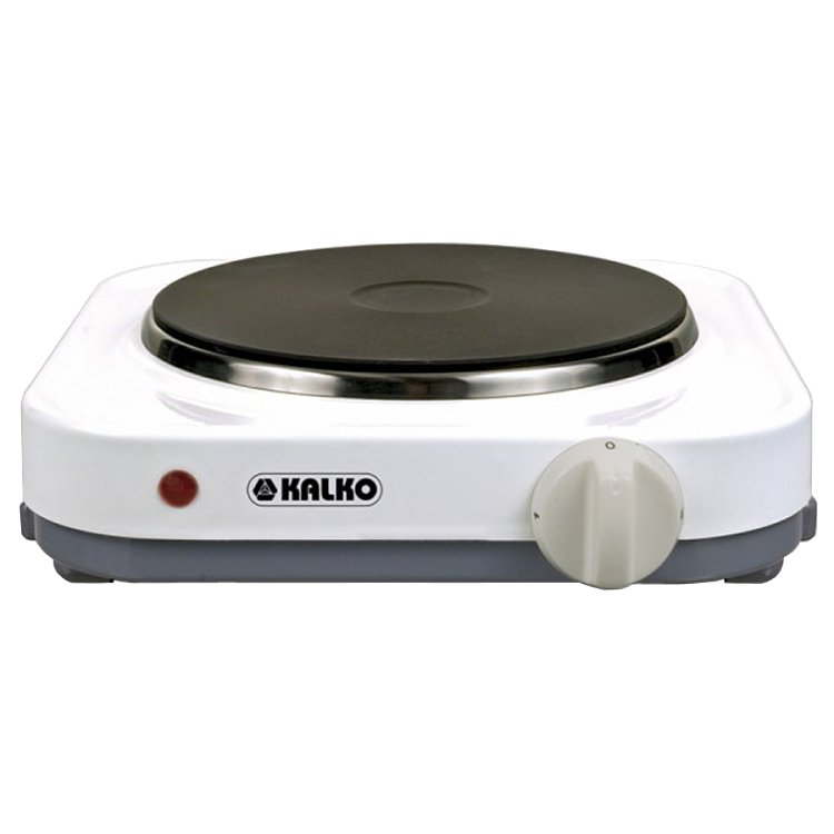 Kalko K6633R Εμαγιέ Εστία Λευκό 1500W