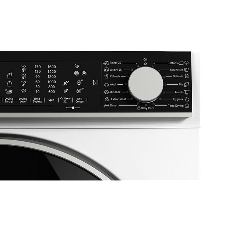 Sharp KD-NHL8S9GWC Στεγνωτήριο Λευκό 8kg