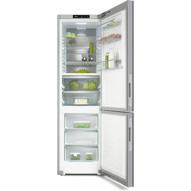 Miele KFN 4799 AD 125 Ψυγειοκαταψύκτης Μαύρο 201.5x59.7x67.5