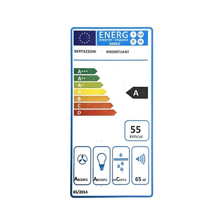 BERTAZZONI KND90 T1A XT Μηχανισμός Απορρόφησης 90cm Inox