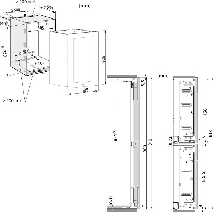 Miele KWT 6422 iG-1 BL Συντηρητής Κρασιών Μαύρος