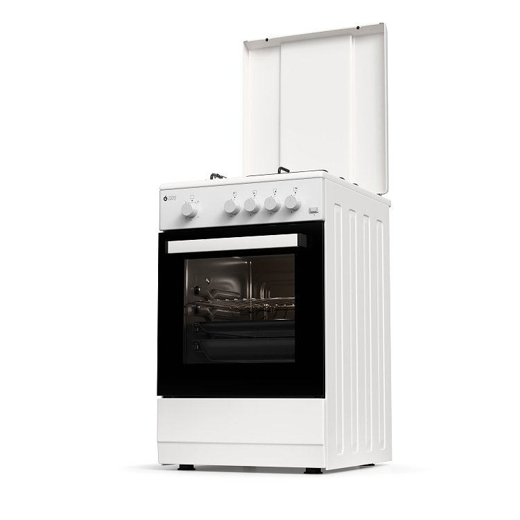 THERMOGATZ TGS 151 Κουζίνα Υγραερίου 50cm Λευκό 04.401.626