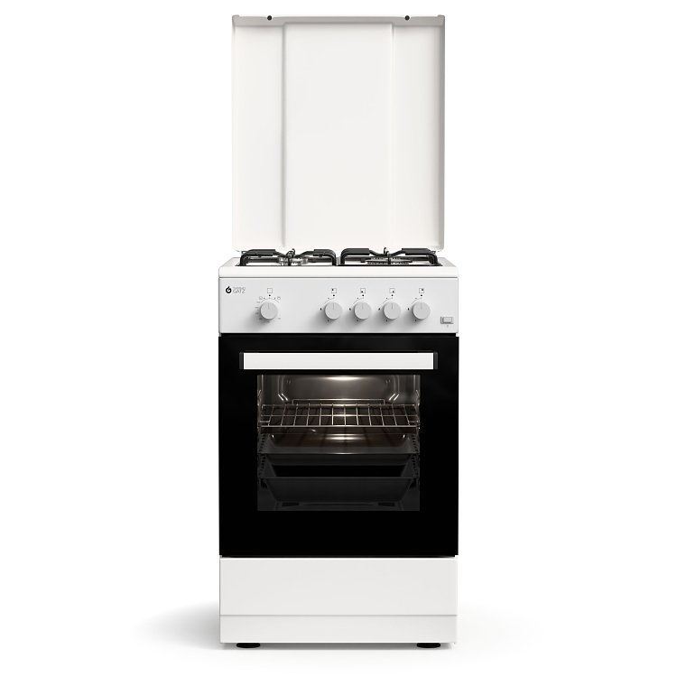 THERMOGATZ TGS 151 Κουζίνα Υγραερίου 50cm Λευκό 04.401.626