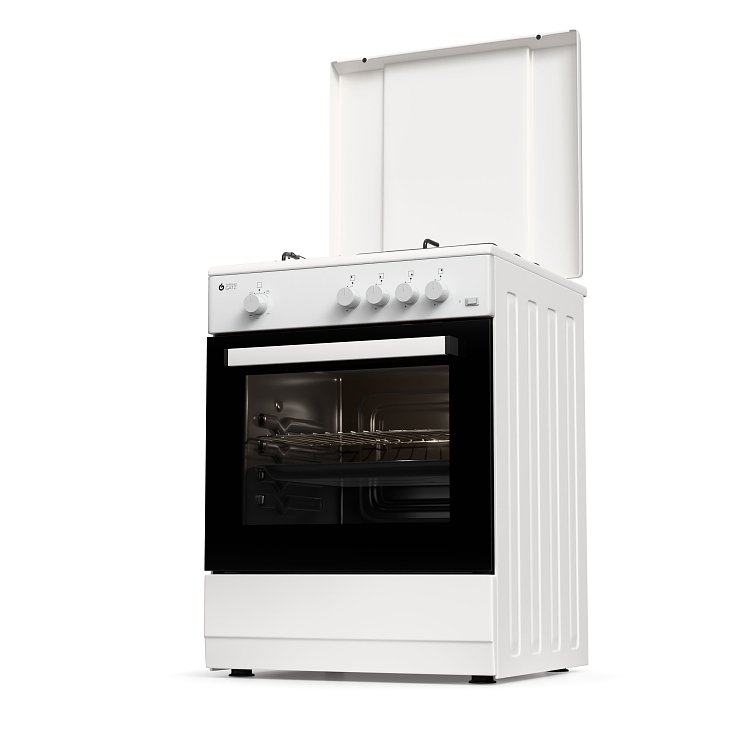 THERMOGATZ TGS 161 Κουζίνα Υγραερίου 60cm Λευκή
