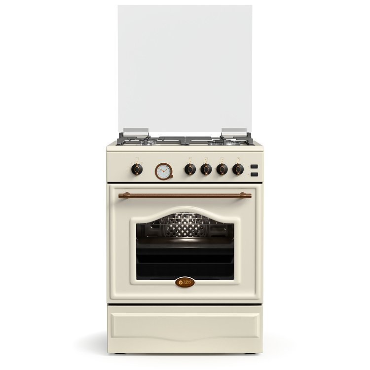 THERMOGATZ TGS 4111 RUSTIC Κουζίνα Υγραερίου 60cm Μπεζ 04.401.116