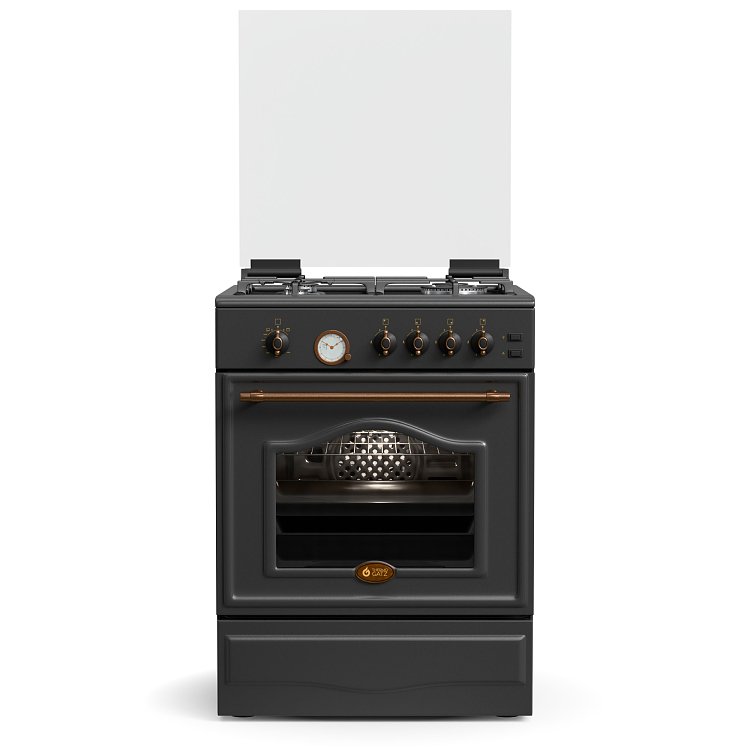 THERMOGATZ TGS 4222 RUSTIC Κουζίνα Υγραερίου 60cm Ανθρακί 04.401.117