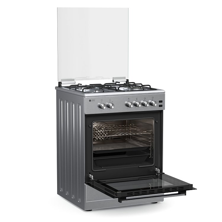 THERMOGATZ TGS 6021 IX Κουζίνα Υγραερίου 60cm Inox