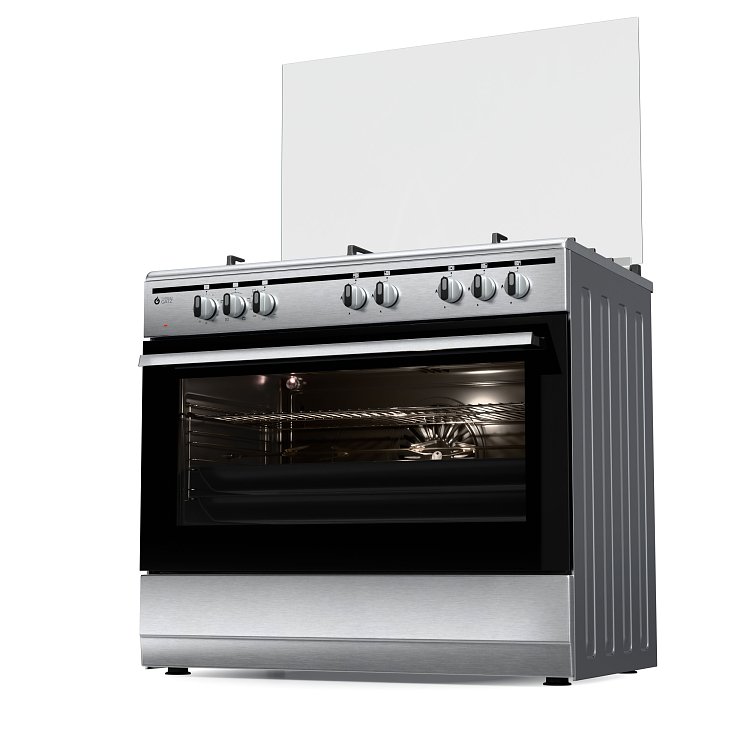 THERMOGATZ TGS 7000 IX Κουζίνα Υγραερίου 90cm Inox