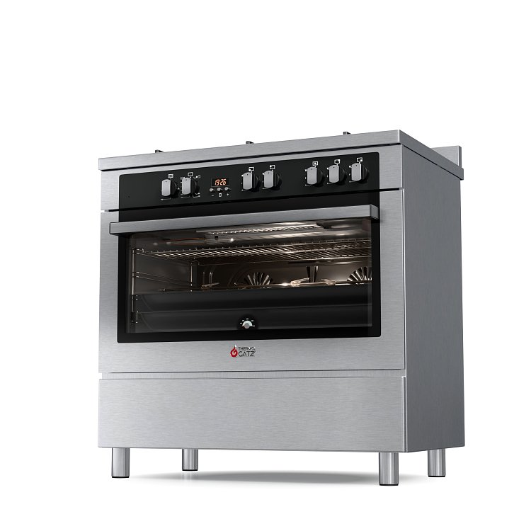 THERMOGATZ TGS PRO 2090 IX Κουζίνα Υγραερίου 90cm Inox