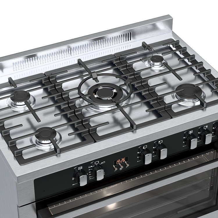 THERMOGATZ TGS PRO 2090 IX Κουζίνα Υγραερίου 90cm Inox