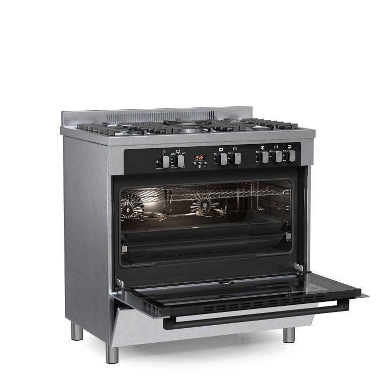 THERMOGATZ TGS PRO 2090 IX Κουζίνα Υγραερίου 90cm Inox