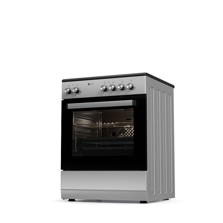 THERMOGATZ TGS CER600 S Ηλεκτρική Κουζίνα Κεραμική 60cm Inox 04.402.055