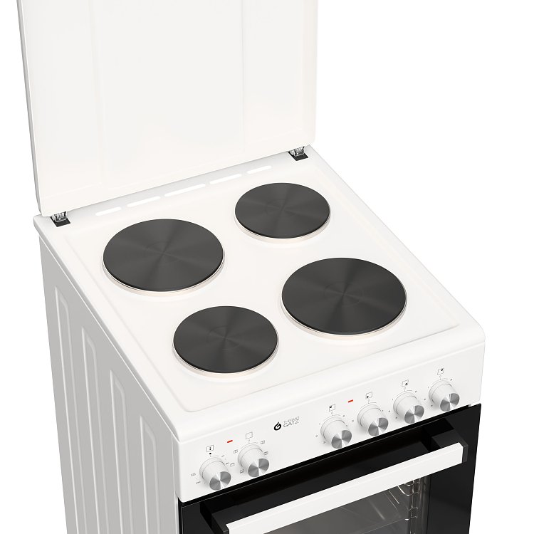 THERMOGATZ TGS E50 Ηλεκτρική Κουζίνα Turbo Λευκό 04.402.053