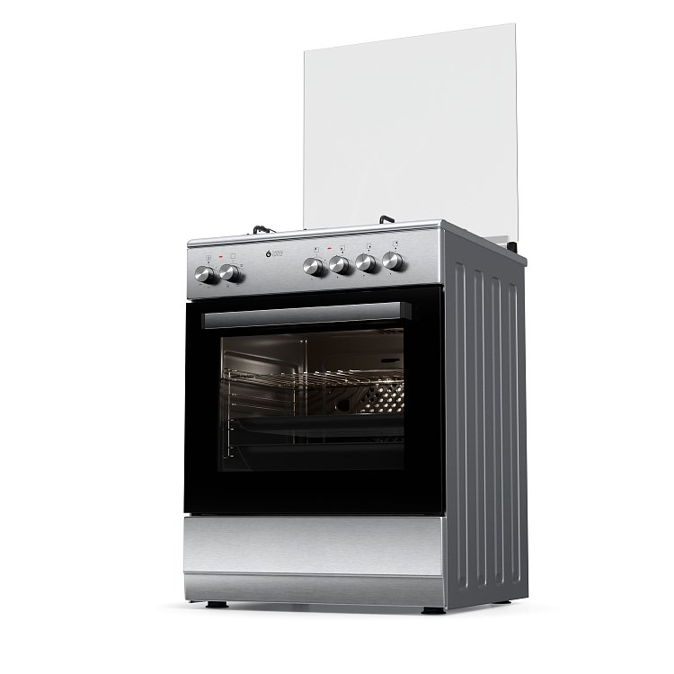 THERMOGATZ TGS 3521 IX TURBO Κουζίνα Μικτή 60cm Inox 04.401.098