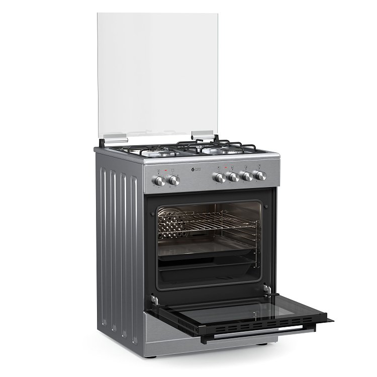 THERMOGATZ TGS 3521 IX TURBO Κουζίνα Μικτή 60cm Inox 04.401.098