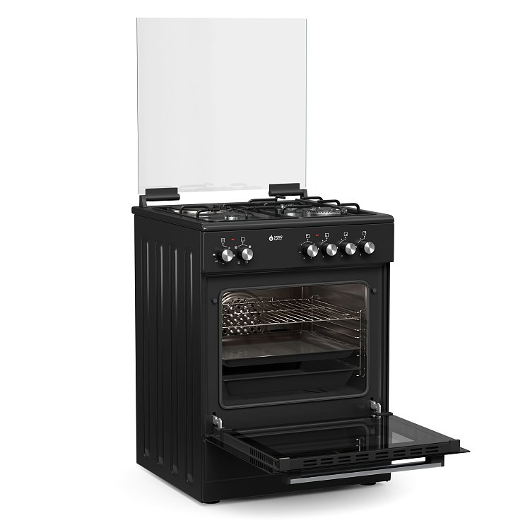 THERMOGATZ TGS 3531 Κουζίνα Μικτή 60cm Μαύρο 04.401.065