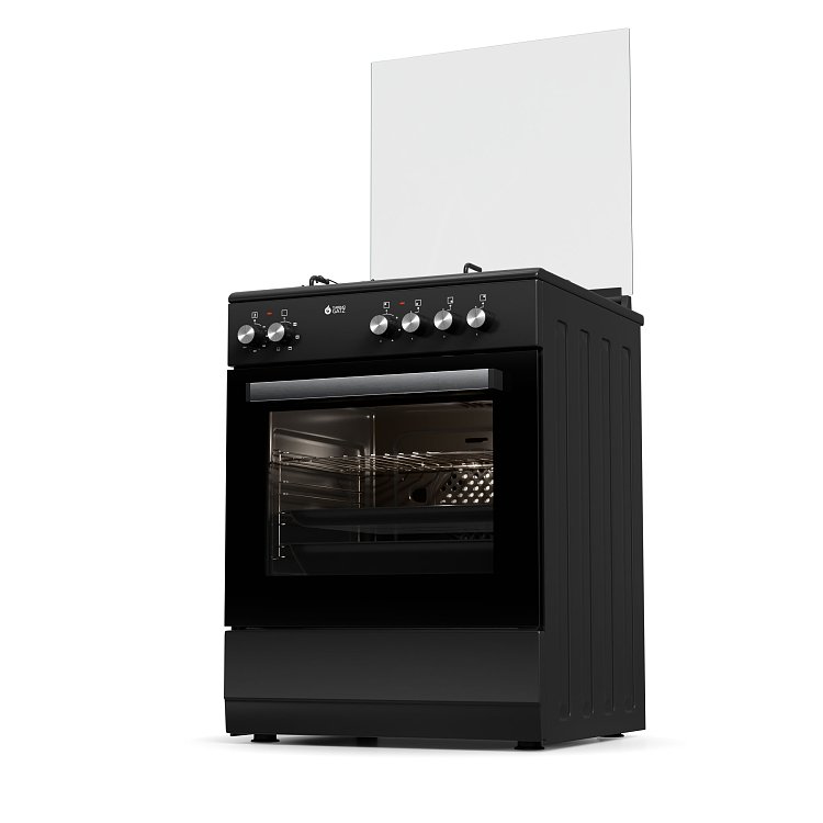 THERMOGATZ TGS 3531 Κουζίνα Μικτή 60cm Μαύρο 04.401.065