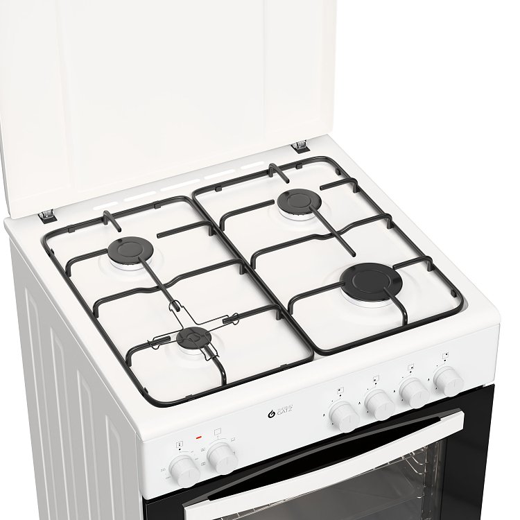 THERMOGATZ TGS 3610 TURBO Κουζίνα Μικτή 60cm Λευκό 04.401.091