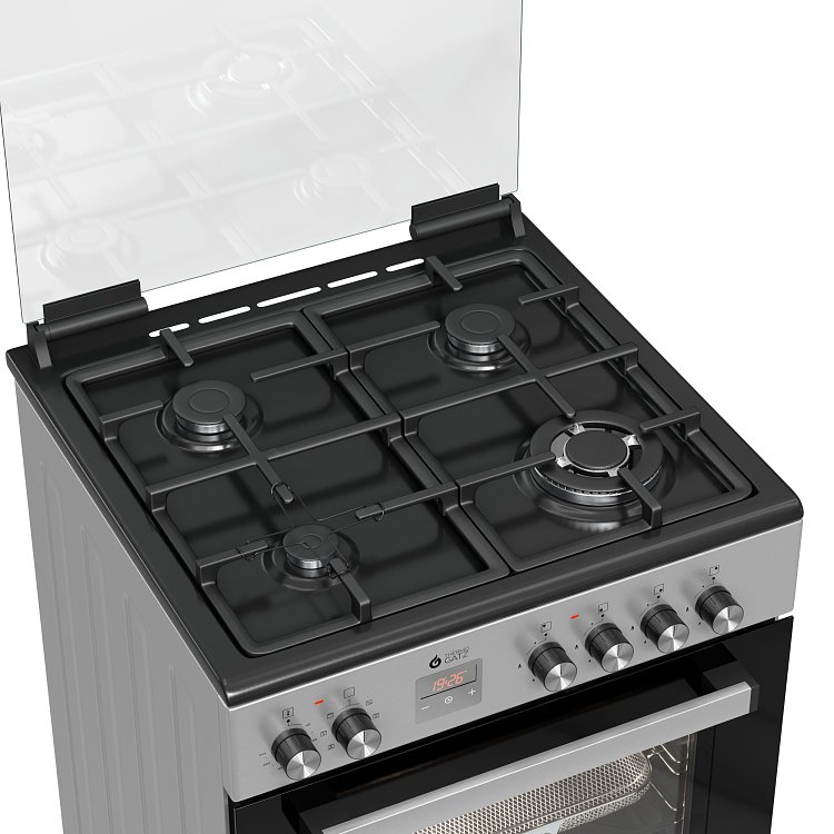 THERMOGATZ TGS 3980 IX Κουζίνα Μικτή 60cm Inox 04.401.729
