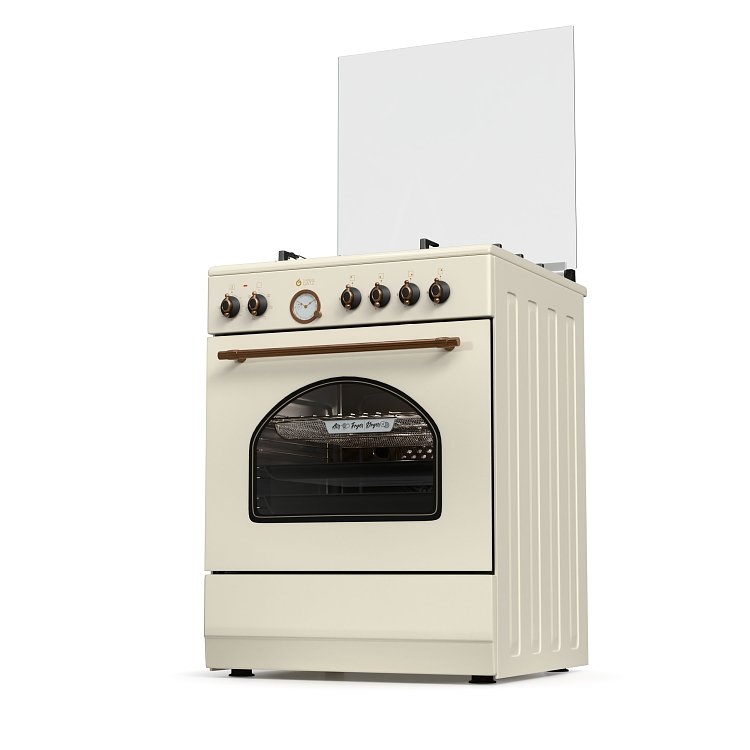 THERMOGATZ TGS 4320 Κουζίνα Μικτή 60cm Μπεζ 04.401.094