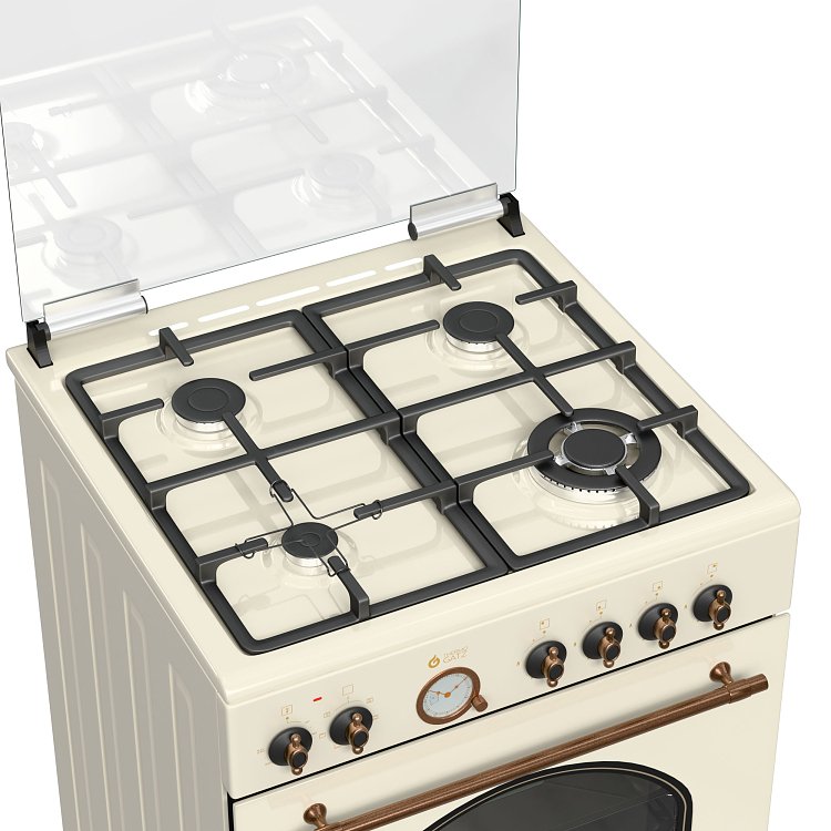 THERMOGATZ TGS 4320 Κουζίνα Μικτή 60cm Μπεζ 04.401.094